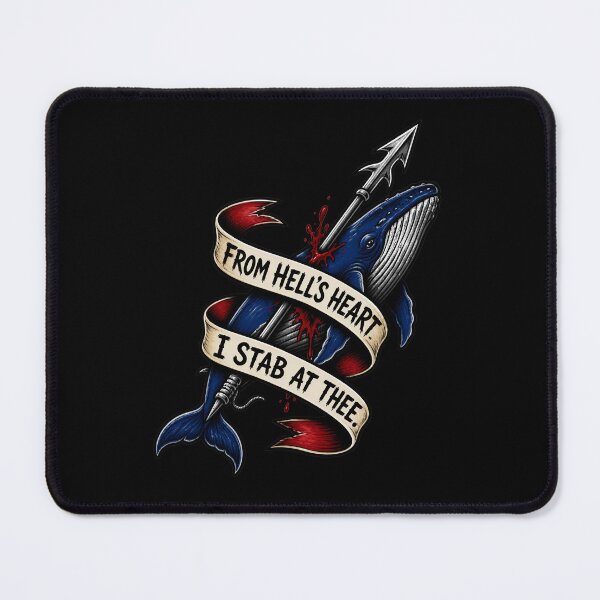 Item preview, Moby Dick: From Hell’s Heart Harpoon Tattoo designed and sold by Fenay Designs.