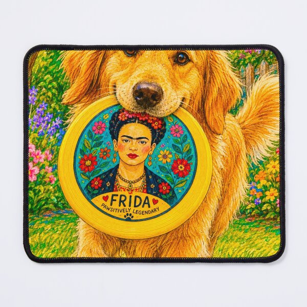 Item preview, Frida Frisbee designed and sold by reggiemercedes.