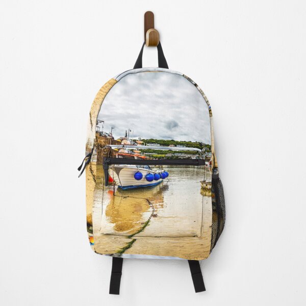 Item preview, St Ives Harbour at Low Tide with Fishing Boats on The Sand designed and sold by Paul Thompson Photography.