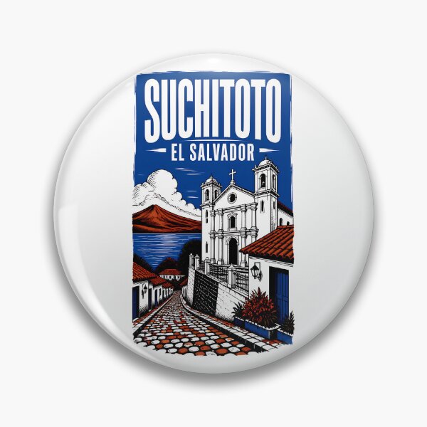Item preview, Suchitoto El Salvador Vintage Travel Tourism designed and sold by TravelersGems.