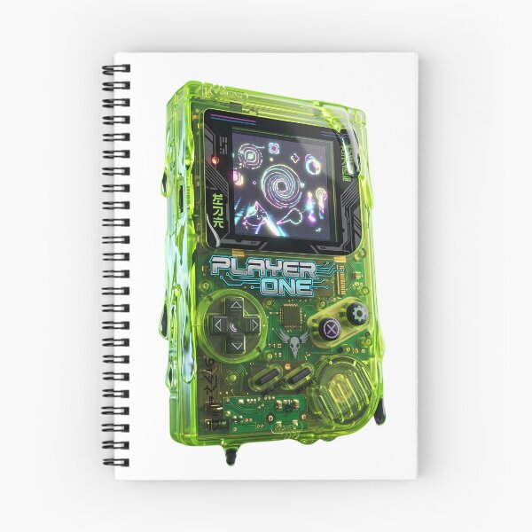 Item preview, Player One Y2K Melting Transparent Console designed and sold by DripCultureLab.