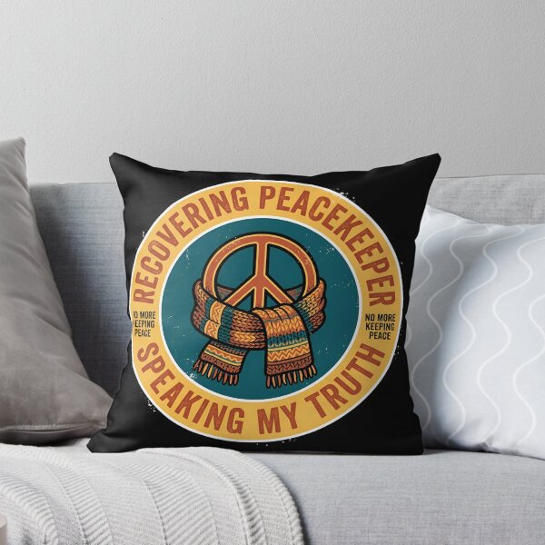 Item preview, Recovering Peacekeeper Speaking My Truth Vintage Badge designed and sold by DuckOddity.