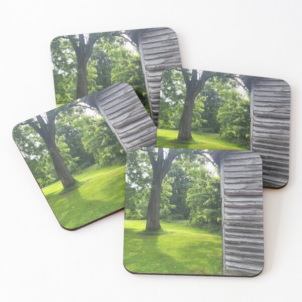 Item preview, Barn and tree designed and sold by gratogratto.