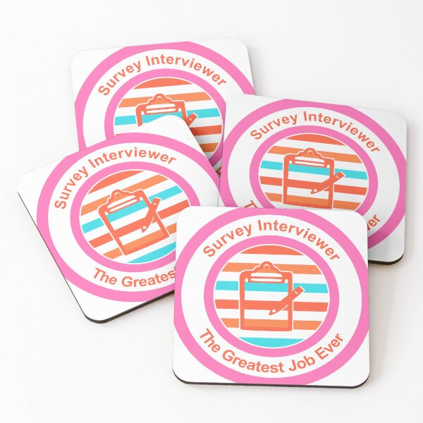 Item preview, Survey Interviewer The Greatest Job Ever designed and sold by TheIconSmith.