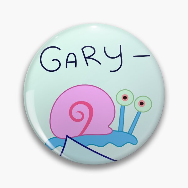 Item preview, Gary - Come Back! SpongeBob. designed and sold by DibujandoPorfa.