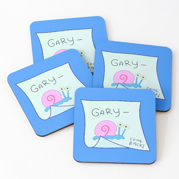 Item preview, Gary - Come Back! SpongeBob. designed and sold by DibujandoPorfa.