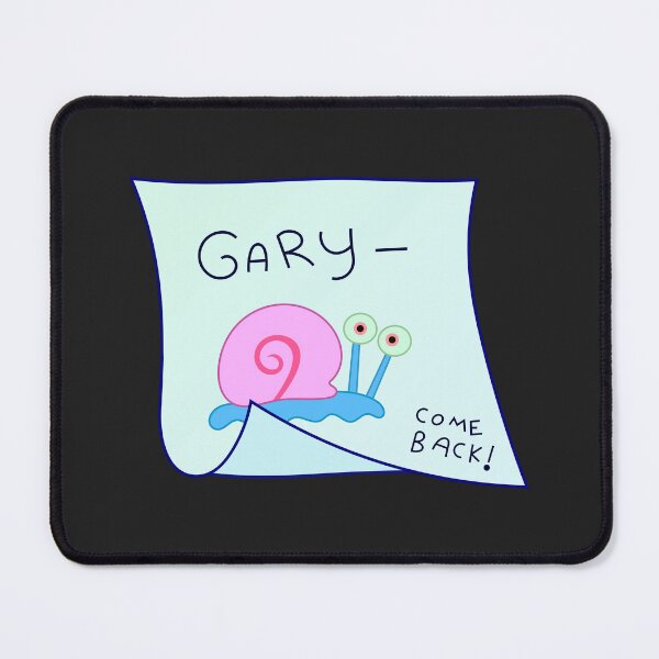 Item preview, Gary - Come Back! SpongeBob. designed and sold by DibujandoPorfa.