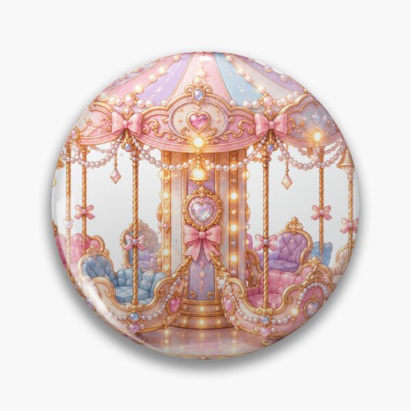 Item preview, Pastel Dream Carousel Sticker designed and sold by blossomfun.