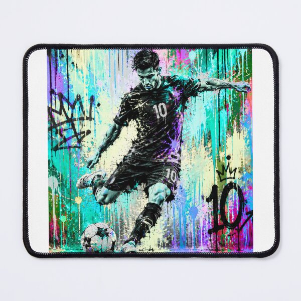 Item preview, Soccer Player Street Football Graffiti Art designed and sold by PetruArtDesigns.