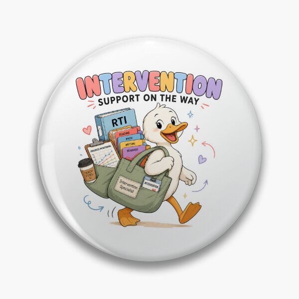 Item preview, Intervention Specialist Duck Support Shirt designed and sold by MOCH- ART.