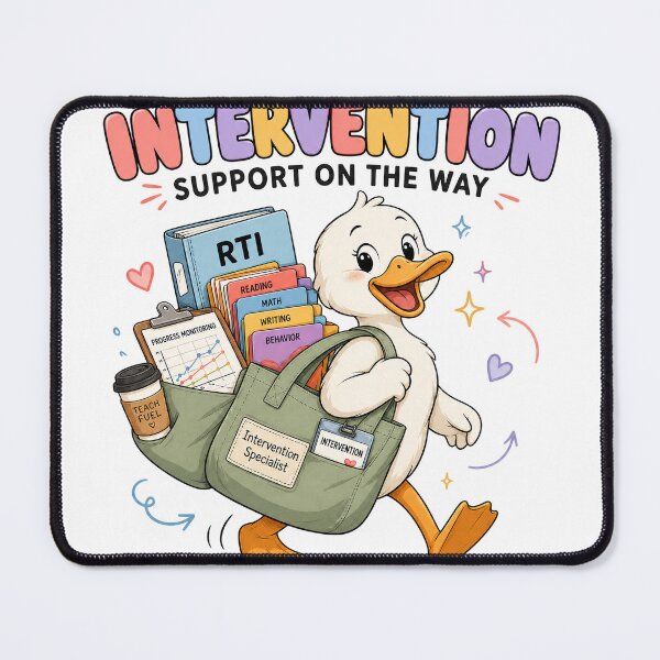 Item preview, Intervention Specialist Duck Support Shirt designed and sold by MOCH- ART.