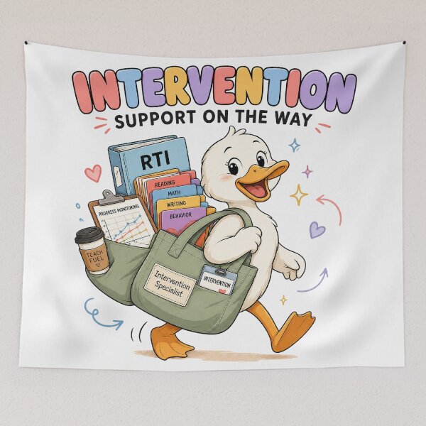 Item preview, Intervention Specialist Duck Support Shirt designed and sold by MOCH- ART.