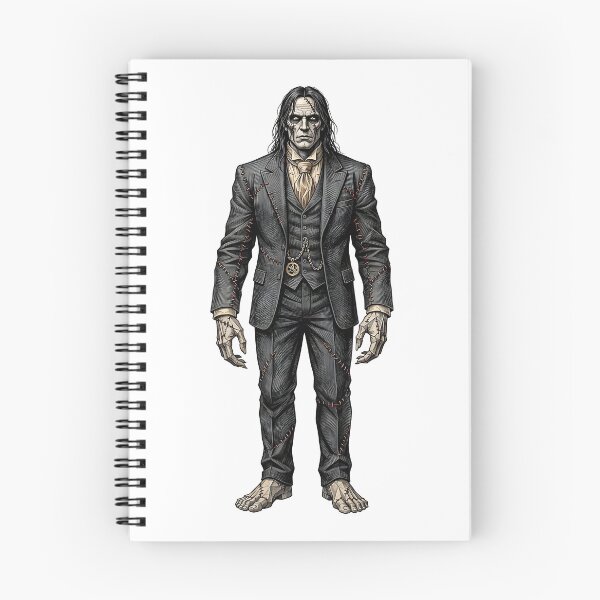 Item preview, Gothic Frankenstein Businessman – Vintage Monster Illustration designed and sold by Marcu Ioachim.