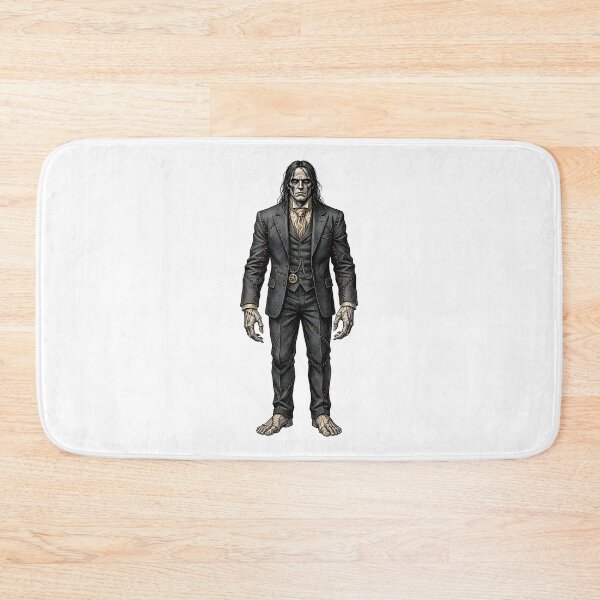 Item preview, Gothic Frankenstein Businessman – Vintage Monster Illustration designed and sold by Marcu Ioachim.