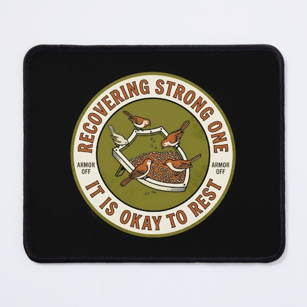 Item preview, Recovering Strong One It Is Okay To Rest Vintage Badge designed and sold by DuckOddity.
