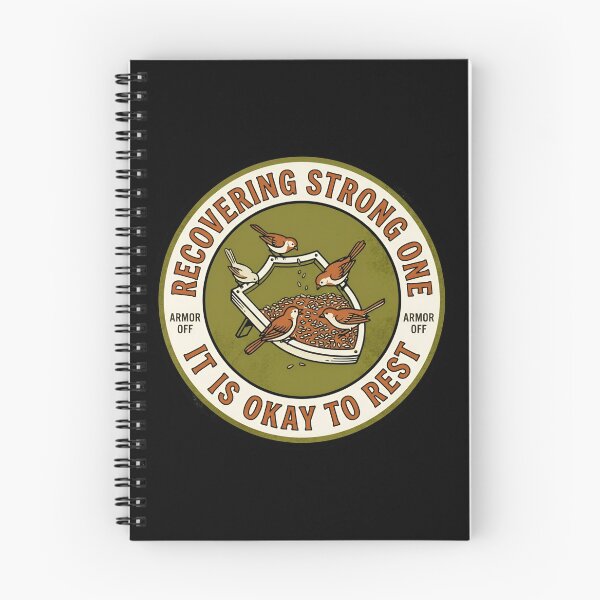 Item preview, Recovering Strong One It Is Okay To Rest Vintage Badge designed and sold by DuckOddity.