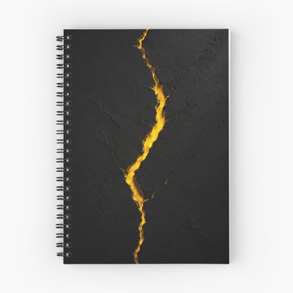 Item preview, Golden Rift in Black designed and sold by ZYVARENNE.
