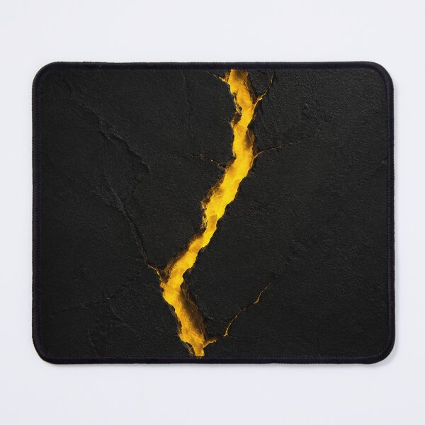 Item preview, Golden Rift in Black designed and sold by ZYVARENNE.