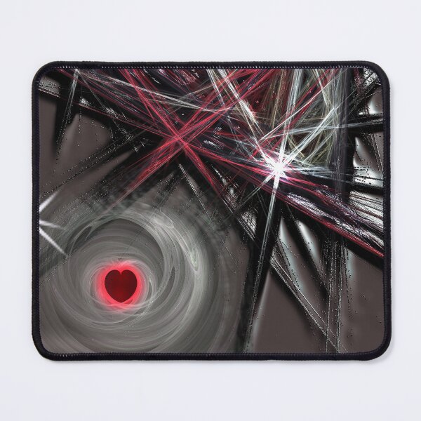 Item preview, Jagged Heart Abstract Fractal designed and sold by Kimberly Palmer.