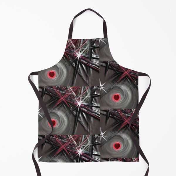 Item preview, Jagged Heart Abstract Fractal designed and sold by Kimberly Palmer.