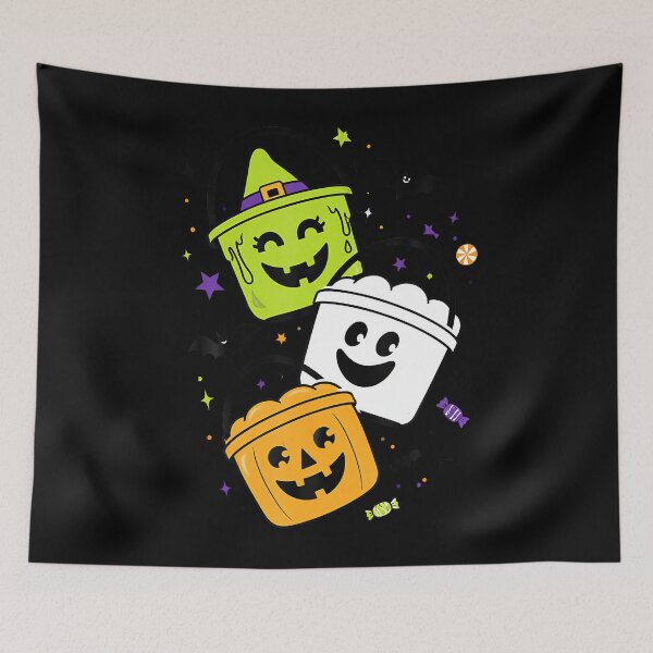 Item preview, Vintage Halloween Bucket Cute 90s Spooky Season designed and sold by Teansnack.