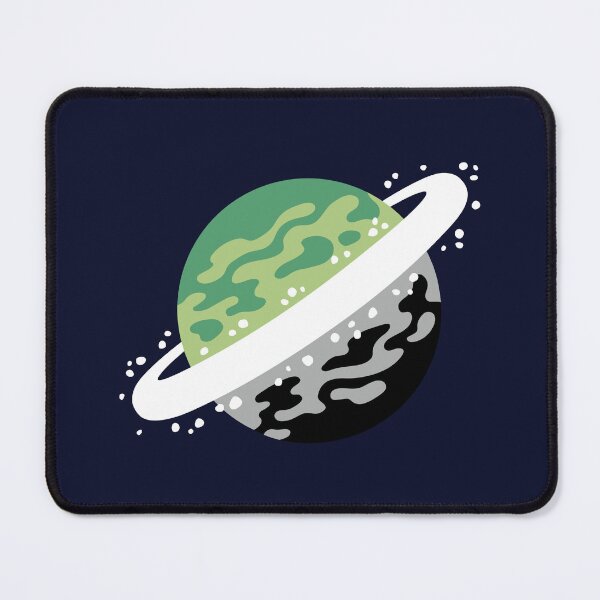 Item preview, Space ARO Planet Pride Flag - Aro Aromantic Queer Pride LGBTQ+ designed and sold by Victoria Barron.