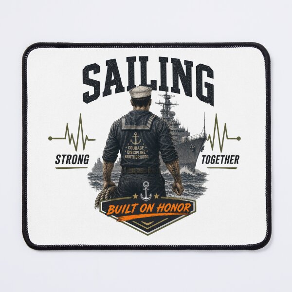 Item preview, A classic sailor-inspired design featuring nautical elements that represent adventure, the open sea, courage, and a love for maritime life. designed and sold by StyxIND.