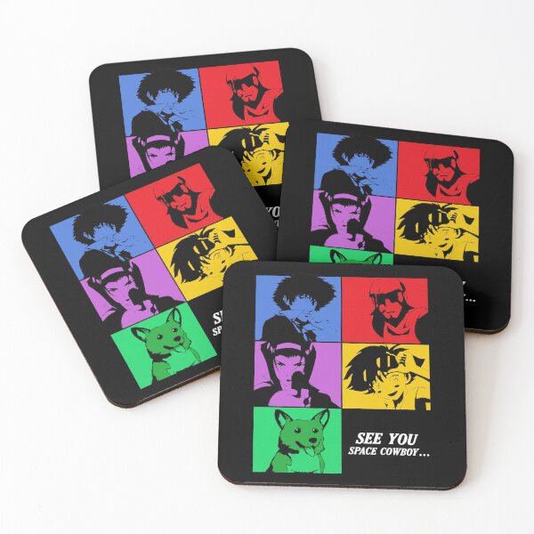 Item preview, Cowboy Bebop - See You Space Cowboy... - Spike Spiegel - Jet Black - Faye Valentine - Edward - Ein designed and sold by vizdraws.