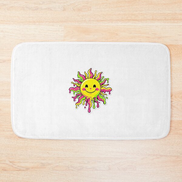 Item preview, Day-Glo Dripping Retro Sun Art designed and sold by Unionportal.