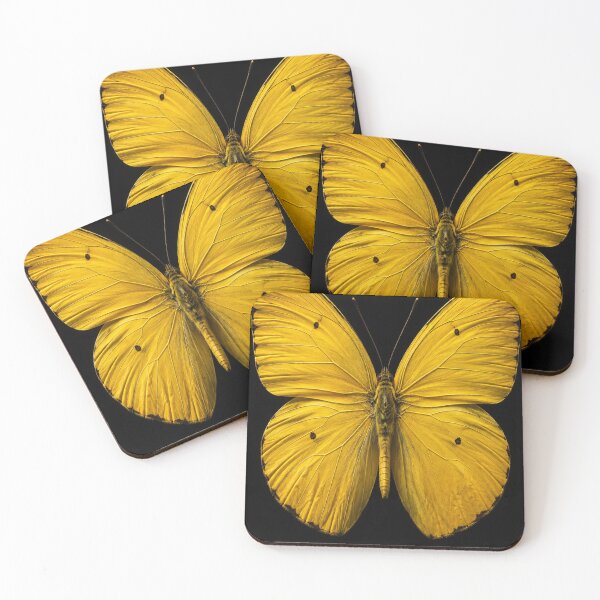 Item preview, Golden Butterfly on Black designed and sold by ZYVARENNE.
