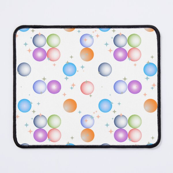 Item preview, Pastel Glowing Orbs & Sparkles - Seamless Pattern designed and sold by Sasitee.