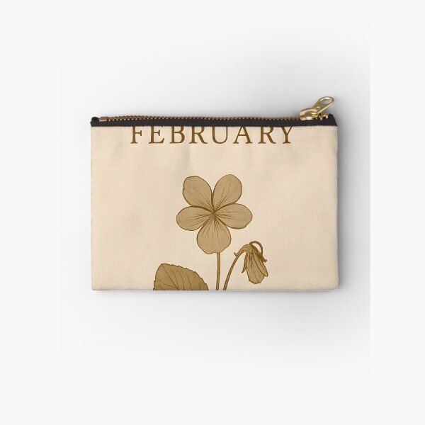 Item preview, February Violet Birth Flower, Vintage Botanical Floral Wall Art designed and sold by NarjaShop.