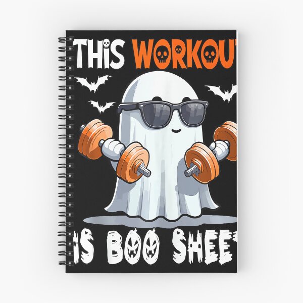 Item preview, Workout Is Boo Sheet Funny Halloween Fitness designed and sold by Teansnack.