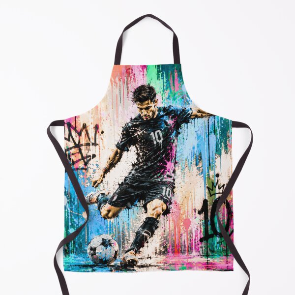 Item preview, Soccer Player Street Football Graffiti Art designed and sold by PetruArtDesigns.