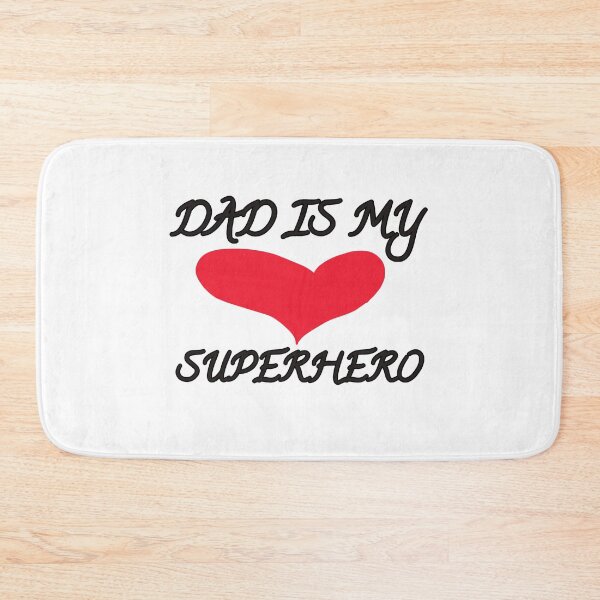 Item preview, Dad is my superhero - Minimalist approach to fatherhood designed and sold by vibeno1.