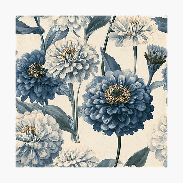 Item preview, Exotic Zinnia  - Flower Bouquet Pattern - Graduation Gifts for girlfriend designed and sold by RoyalStarsPatts.