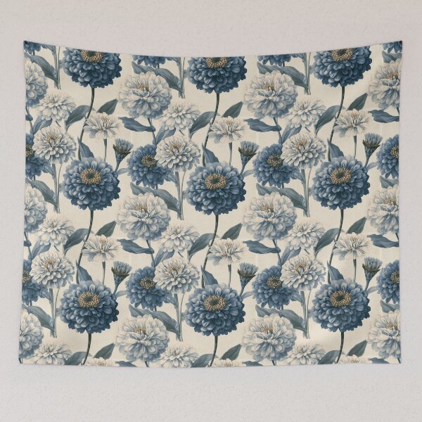 Item preview, Exotic Zinnia  - Flower Bouquet Pattern - Graduation Gifts for girlfriend designed and sold by RoyalStarsPatts.