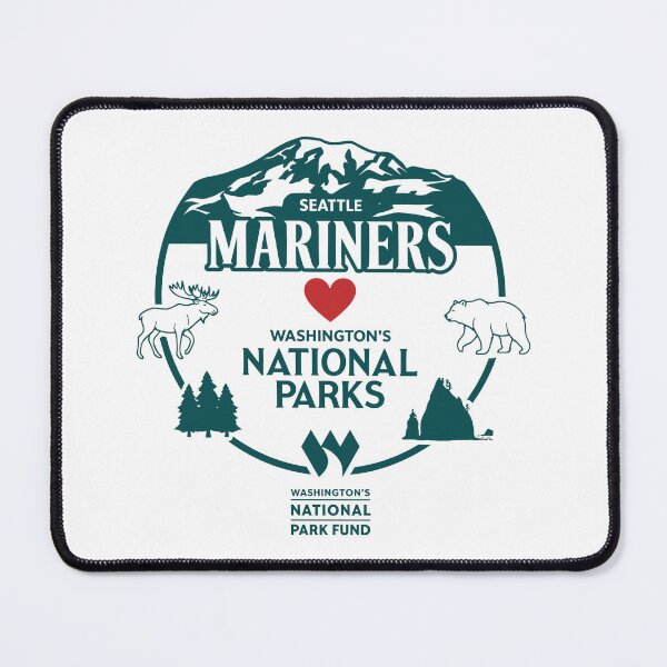 Item preview, Seattle Mariners - Washington's National Parks - Washington's National Park Fund designed and sold by vizdraws.