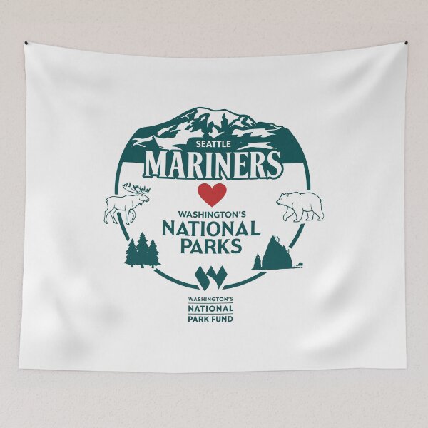 Item preview, Seattle Mariners - Washington's National Parks - Washington's National Park Fund designed and sold by vizdraws.