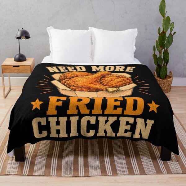Item preview, Need More Fried Chicken Funny Food Lover Quote Chicken Lover Humor Southern Food designed and sold by THREE LITTLE BEANS.