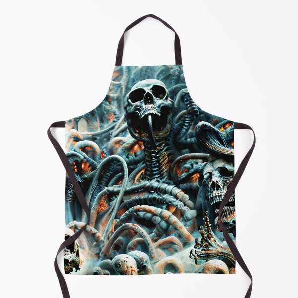 Item preview, Another Doomsday Before Coffee - Dark Surreal Skeleton Art designed and sold by ARabbitHole.