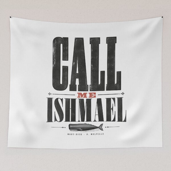 Item preview, Moby Dick: Call Me Ishmael Distressed Type designed and sold by Fenay Designs.
