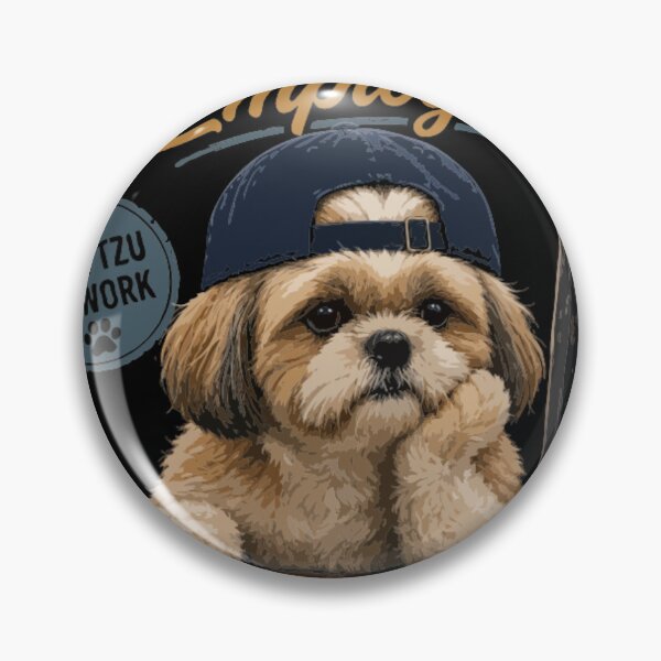 Item preview, Pawfessional Employee Shih Tzu Shirt – Working for Treats Funny Dog Lover Gift designed and sold by PawsAndPallette .