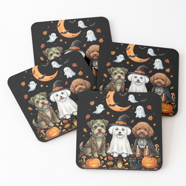 Item preview,  Dogs in Ghost Cute Lab,Ghost Dog Halloween designed and sold by w66aboo.