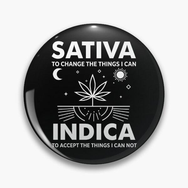 Item preview, Sativa To Change The Things I Can - Indica To Accept The Things I Can Not designed and sold by vizdraws.