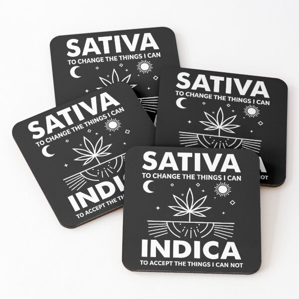 Item preview, Sativa To Change The Things I Can - Indica To Accept The Things I Can Not designed and sold by vizdraws.
