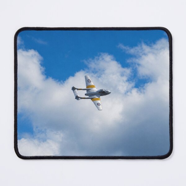 Item preview, Vintage de Havilland Vampire Jet in Flight designed and sold by Astute-Artio-Photography.