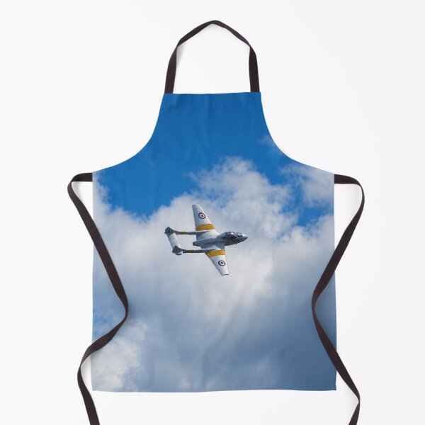 Item preview, Vintage de Havilland Vampire Jet in Flight designed and sold by Astute-Artio-Photography.