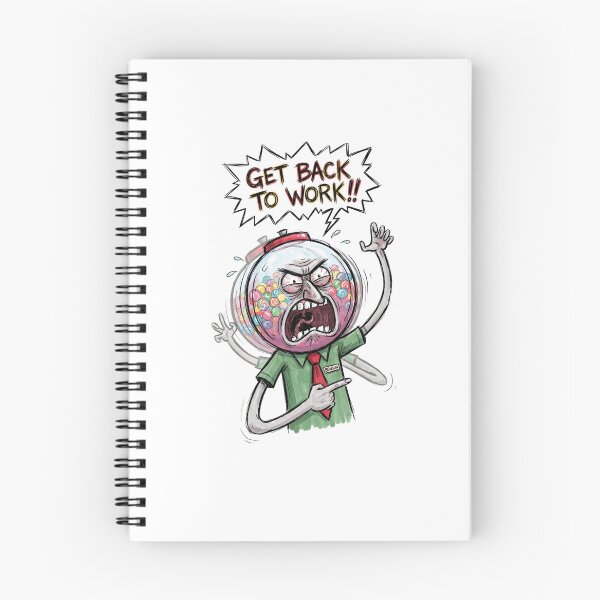 Item preview, Angry Benson Yelling Get Back To Work Regular Show Fan Art designed and sold by FreakToons.