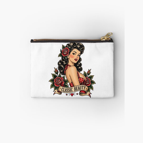 Item preview, Tattoo Flash Pin-Up Vintage Rockabilly Tattoo Classic Pinup Art designed and sold by ZIGLWORKS.